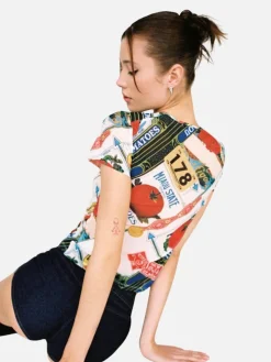 Mini Tee - Figaro Fig