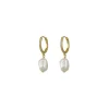 Montana Pearl Earrings - Gold