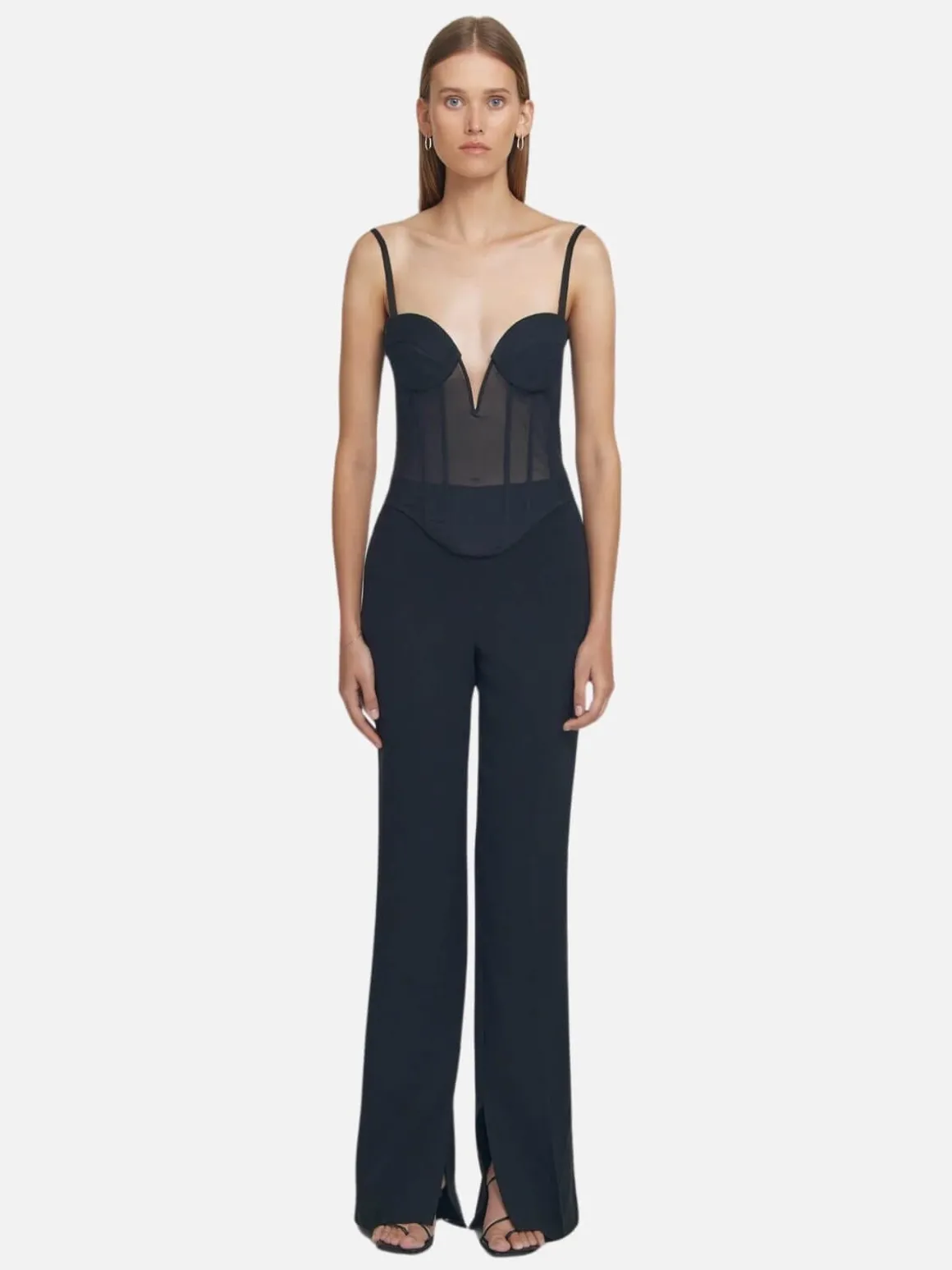 Narcissist Bustier - Black