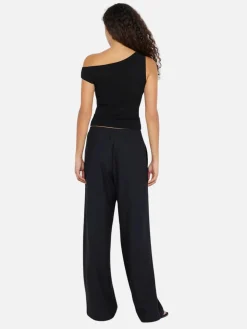 Ninah Drawstring Pant - Black
