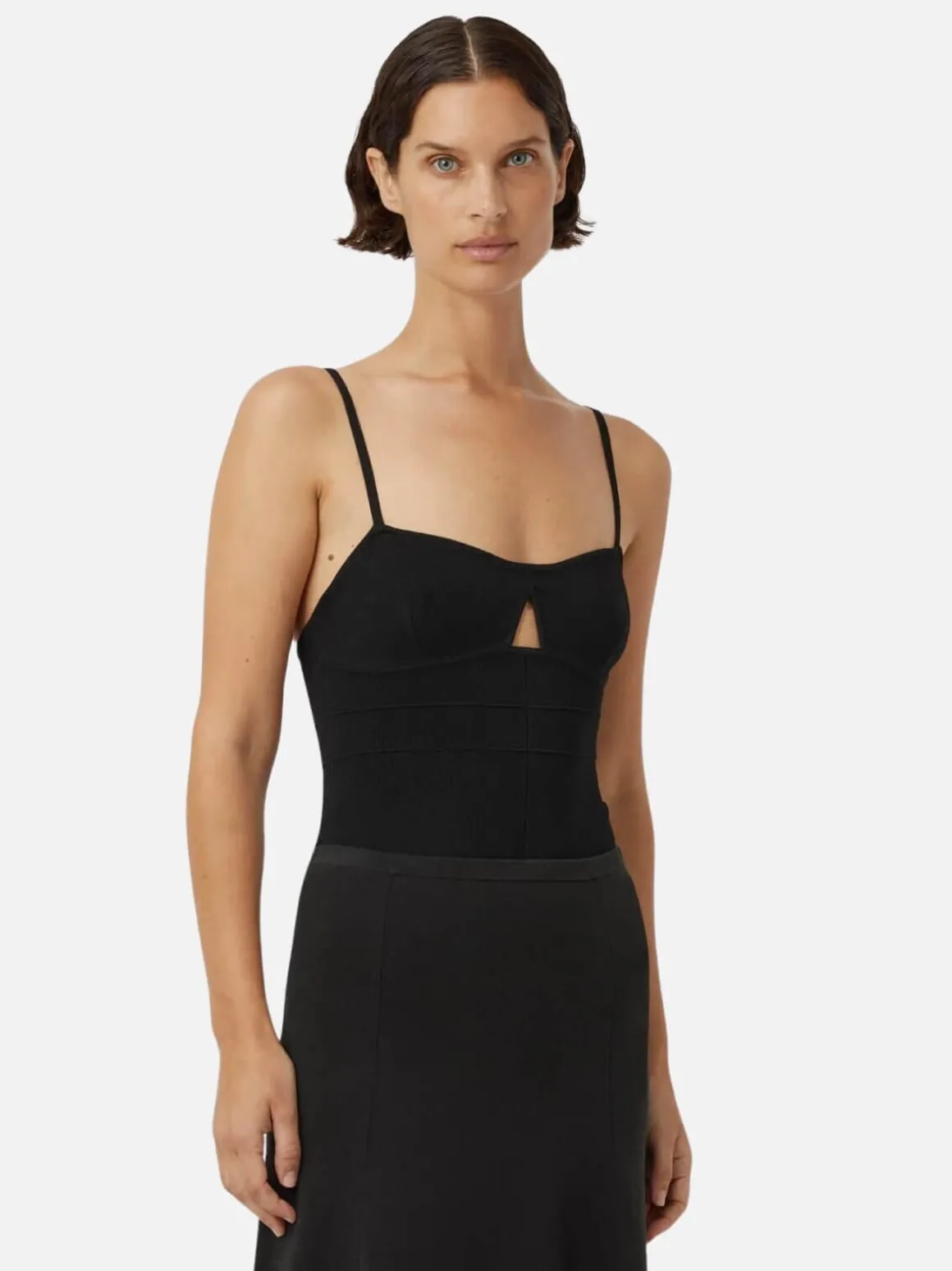 Ophira Knit Bodysuit - Black