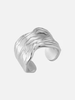 Oyster Shell Ring: Sterling Silver