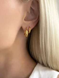 Positano Hoops - Gold