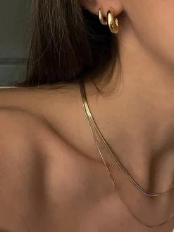 Positano Hoops - Gold