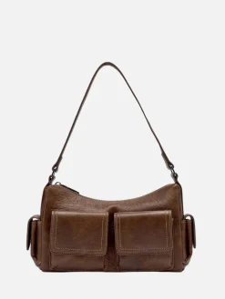 Rae Pocket Bag Mini - Worn Chocolate