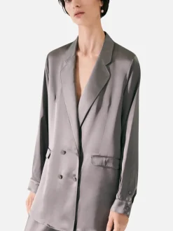 Relaxed Blazer - Grey Pearl