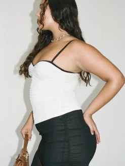 Renzo Tube Top - Cream