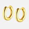 Rogue Huggie Earrings - Gold