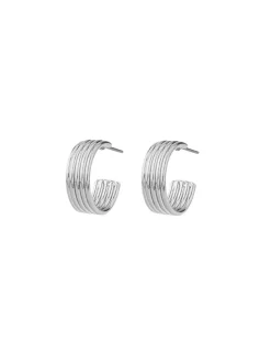 Rosie Hoops - Silver