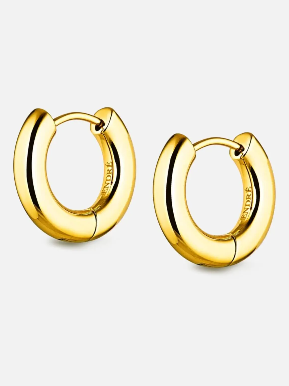 Rosie Huggie Earrings - Gold