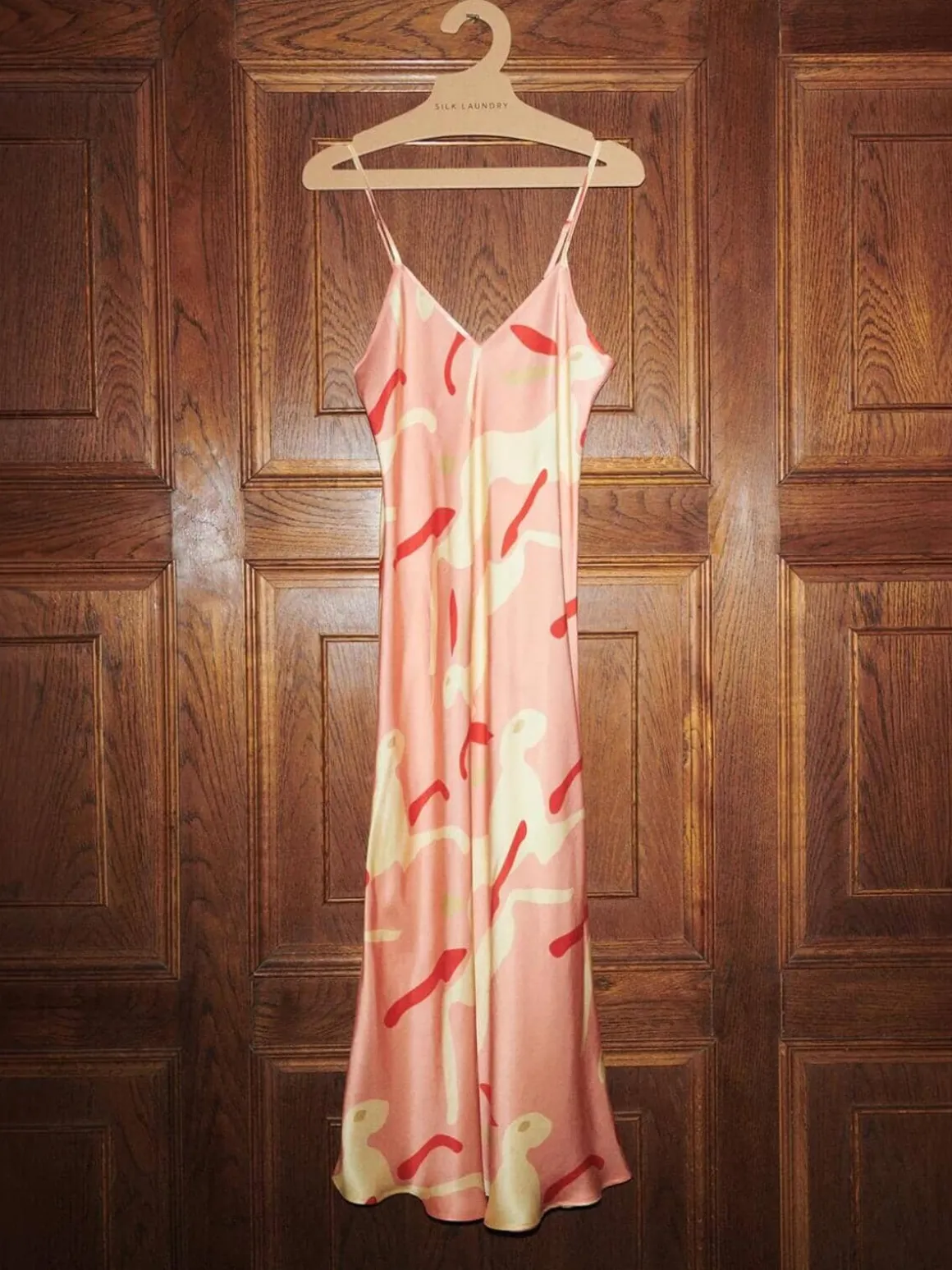 90s Slip Dress - Rabbit Amaranth