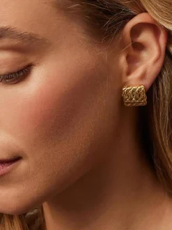 Saffron Earrings - Gold