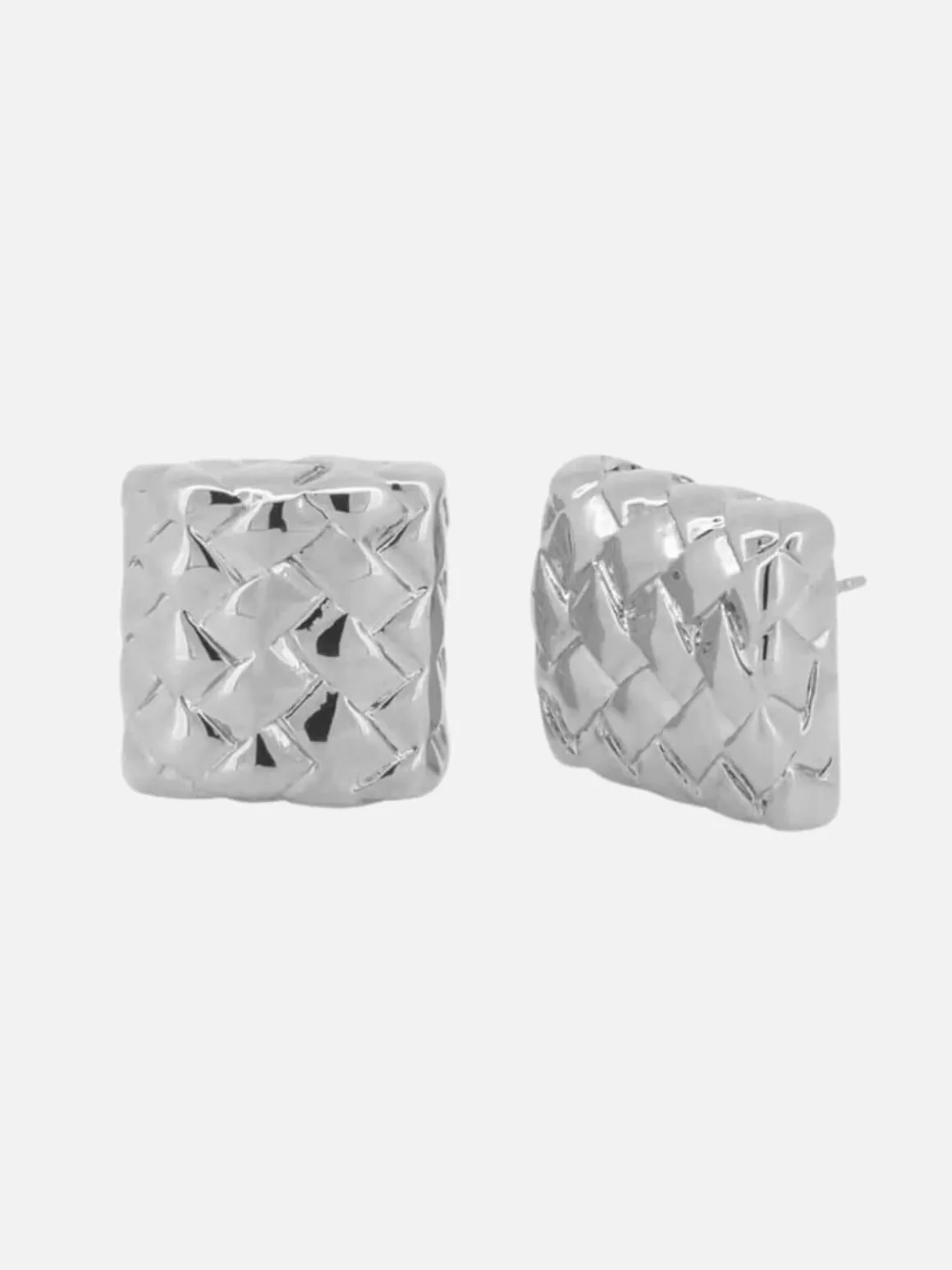 Saffron Earrings - Silver