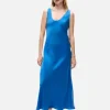 Scoop Neck Dress - Wave