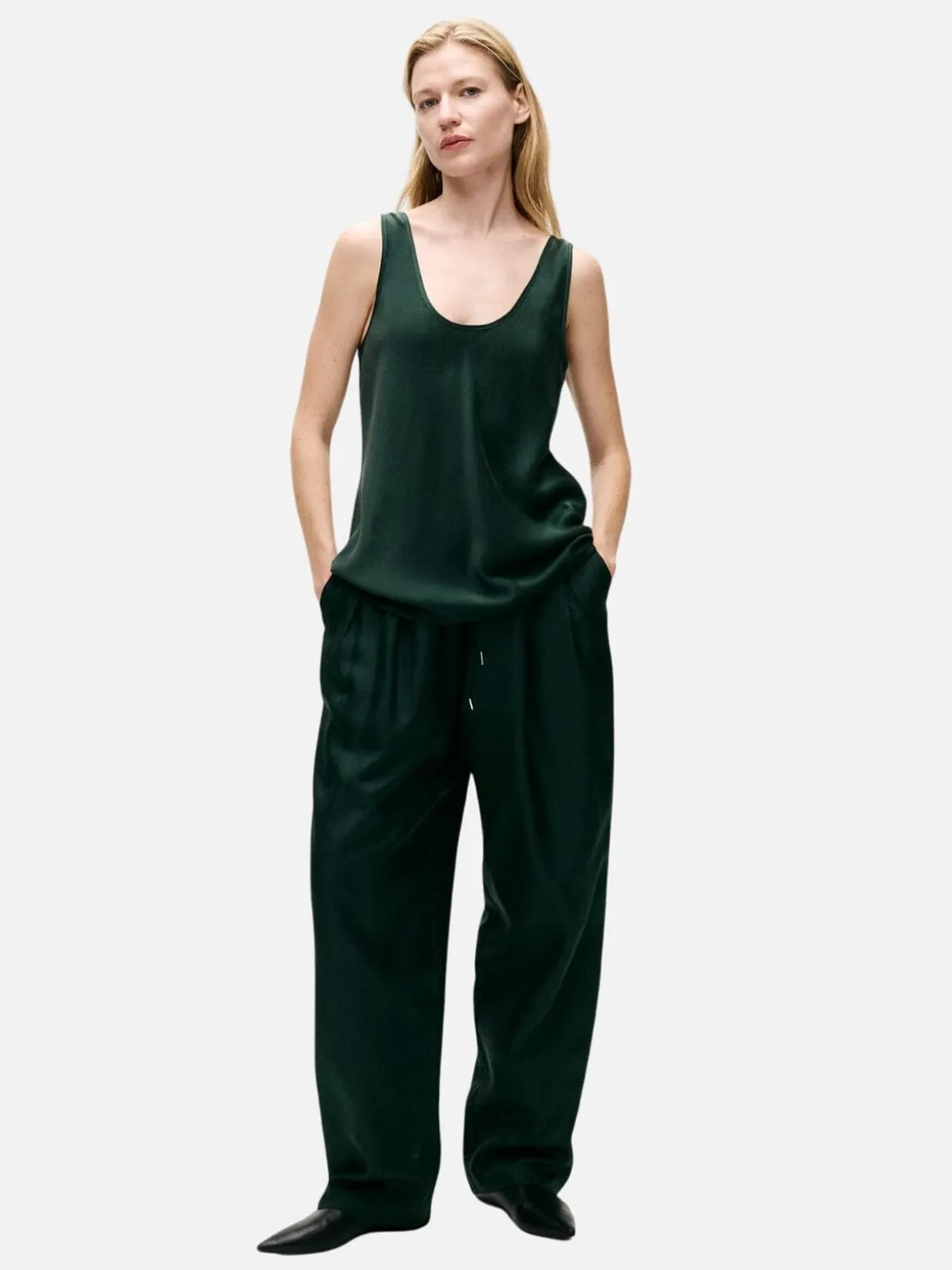 Scoop Neck Tank - Scarab