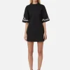 Serene Tee Dress - Black