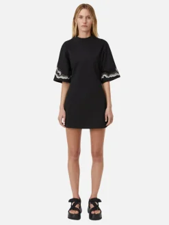 Serene Tee Dress - Black