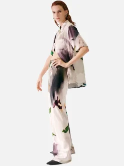 Short Sleeve Boyfriend Shirt - Phosphate