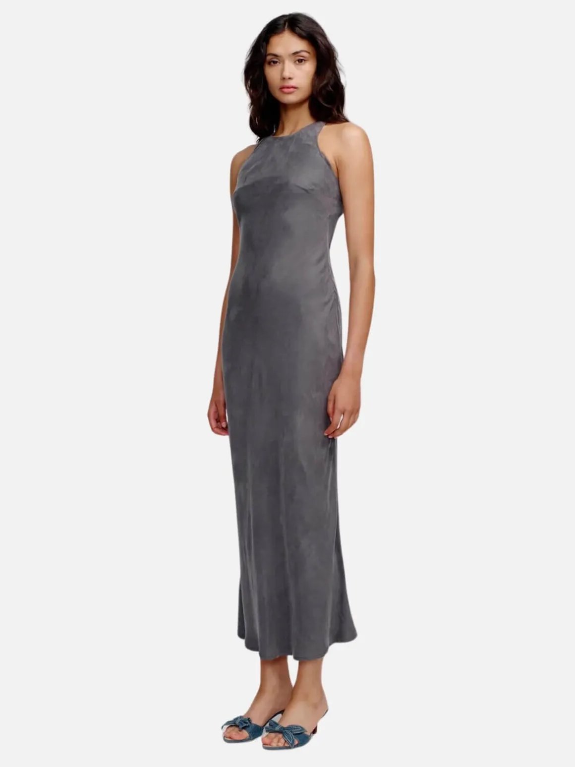 Sienna Slip Dress - Slate