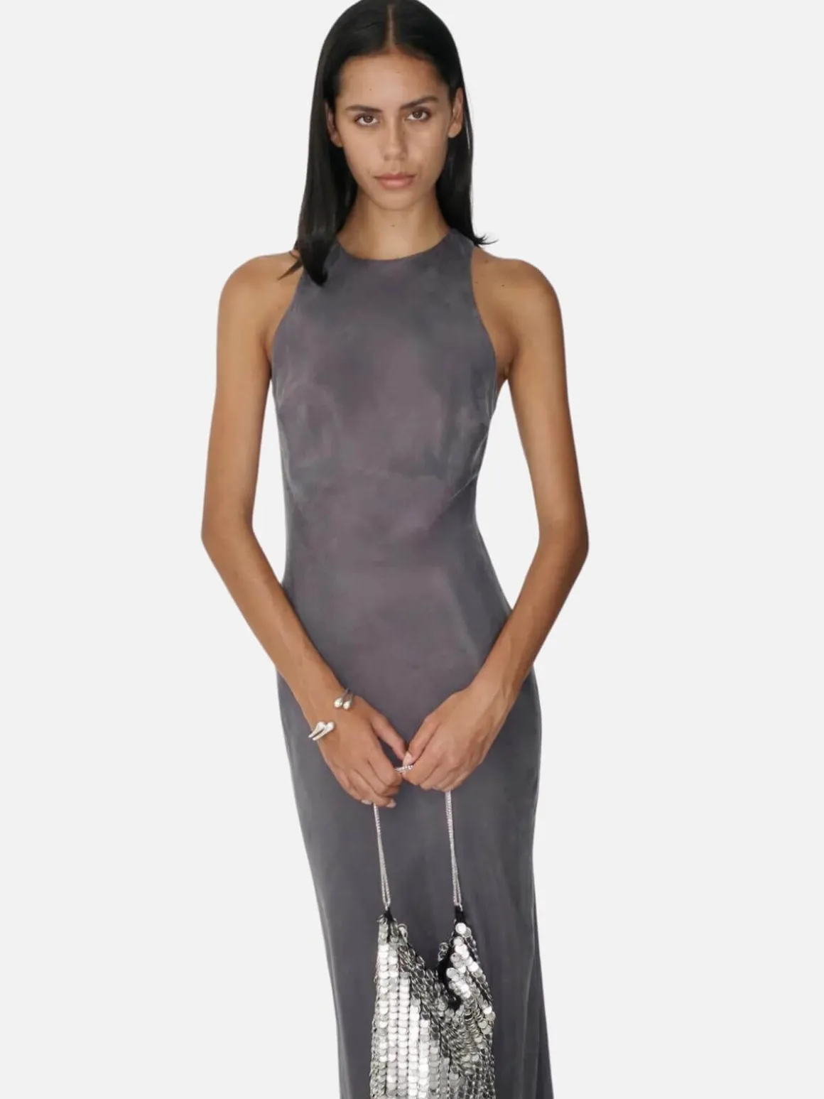 Sienna Slip Dress - Slate