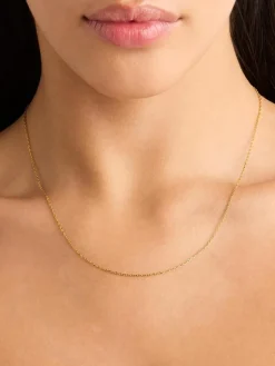 18" Signature Chain Necklace - 18k Gold