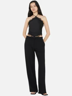 Simona Halter Top - Black