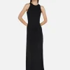 Sola Racer Dress - Black