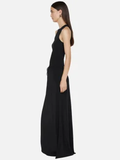 Sola Racer Dress - Black