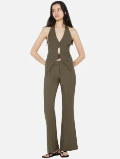 Teri Bootleg Pant - Olive