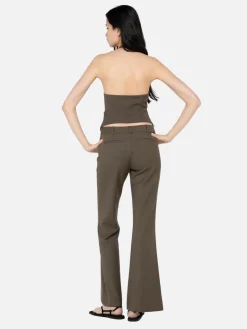 Teri Bootleg Pant - Olive