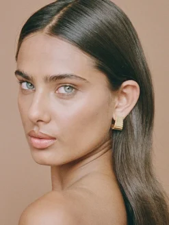 Turtle Earrings - Gold