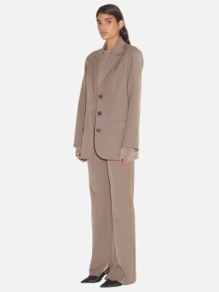 Uma Tailored Suit Pant - Olivine