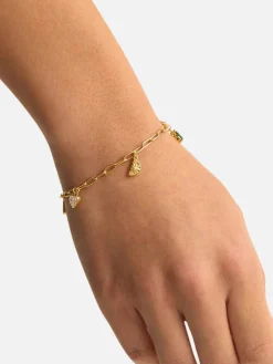 Wanderlust Charm Bracelet - 18k Gold