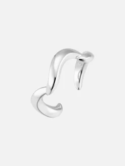 Wave Ring: Sterling Silver