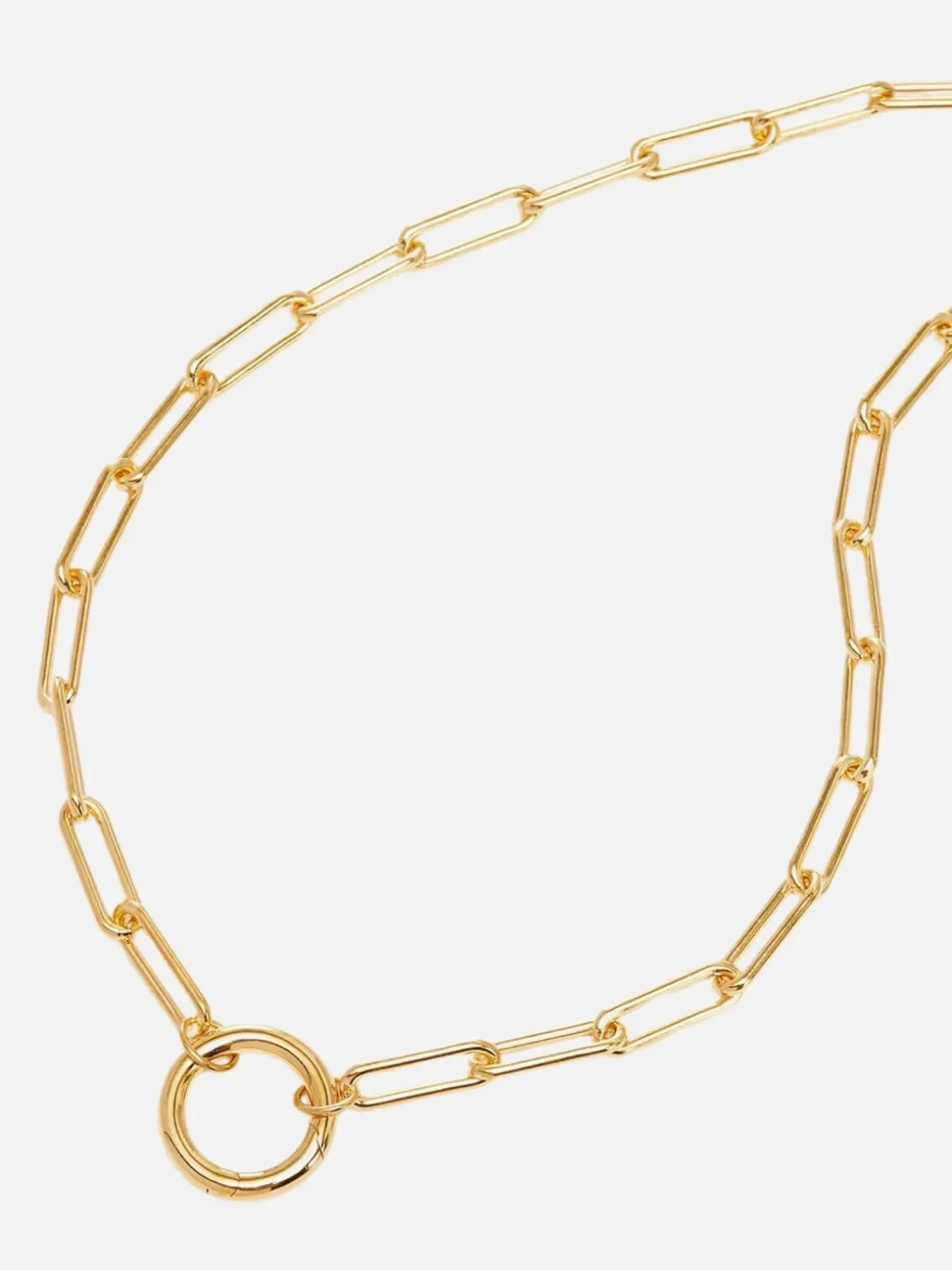 18" With Love Annex Link Necklace - 18k Gold