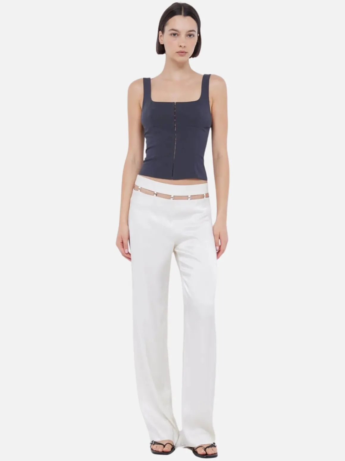 Wynona Bustier - Charcoal