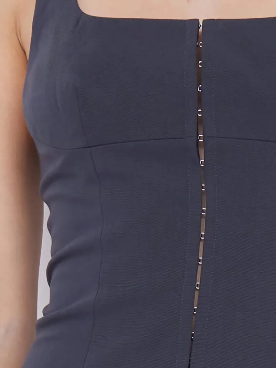 Wynona Bustier - Charcoal